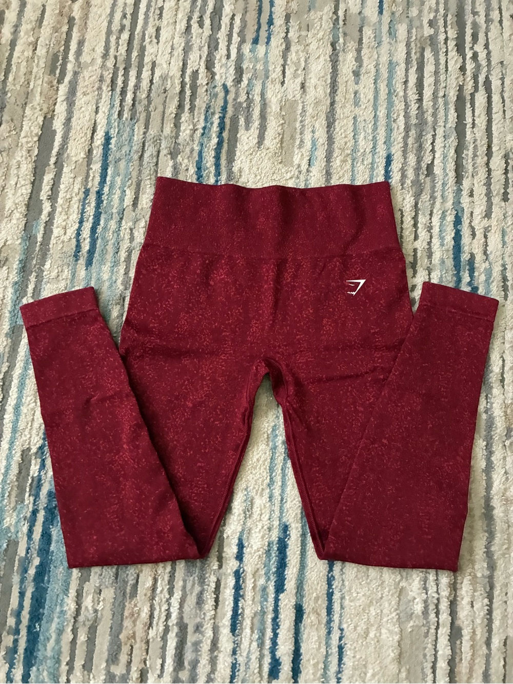 GymShark Leggings Women Medium Red Athletic Gym & Running Workout Training